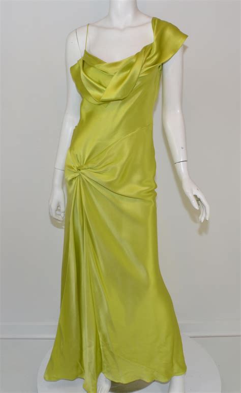 chartreuse Dior dresses